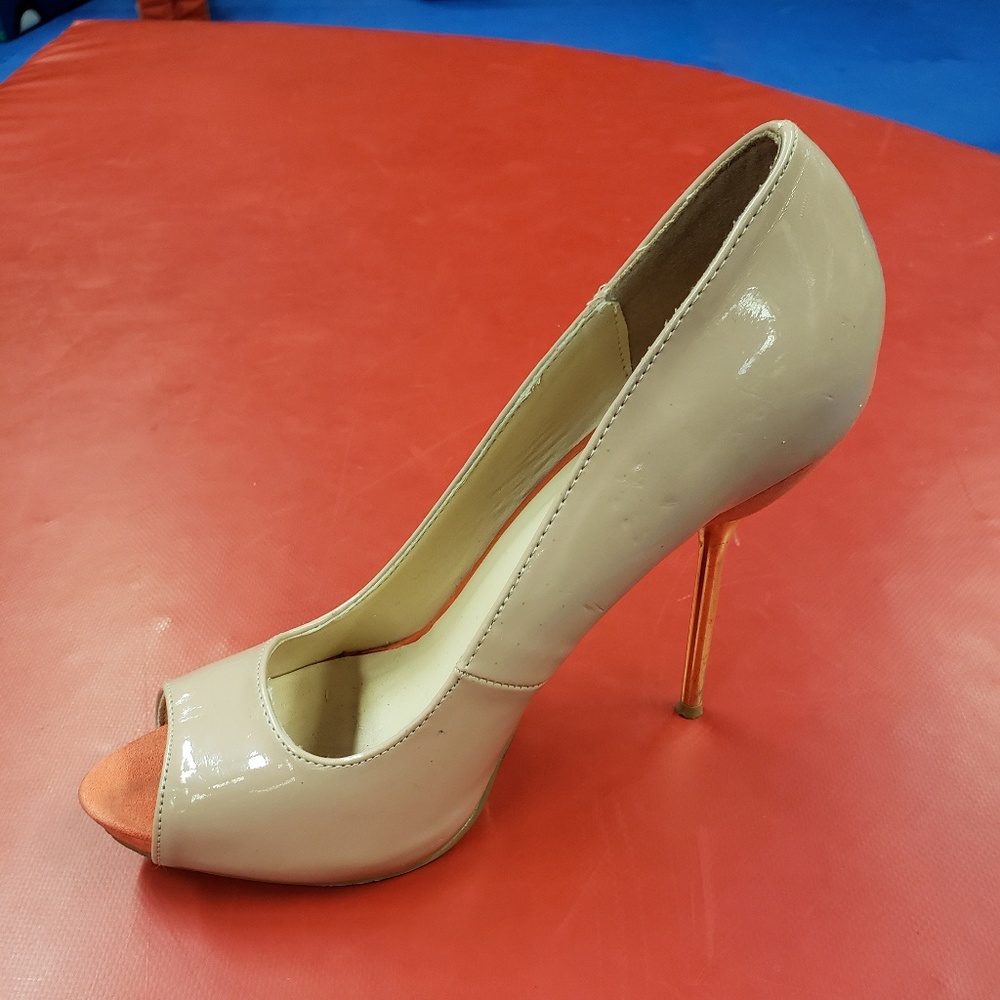 👠🏅Qupid • Tangerine heels